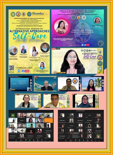 CAS Local and International Webinars on Minding Self.